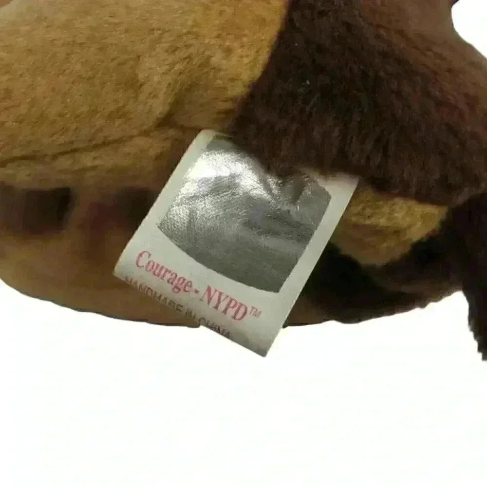 Beanie Baby Courage German Shepard NYPD First Responder Plush Dog TY NO TAG - Picture 4 of 4